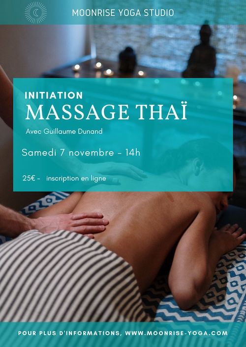 Initiation au massage-yoga thaï